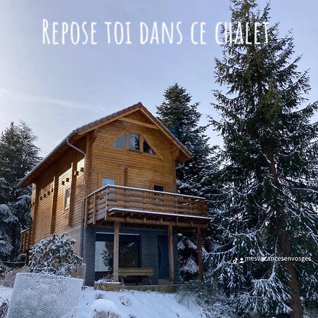 Anould Chalet Chaleureux Avec Cheminee Et Vue Montagne Proche Gerardmer "Mon Beau Sapin" 빌라 외부 사진