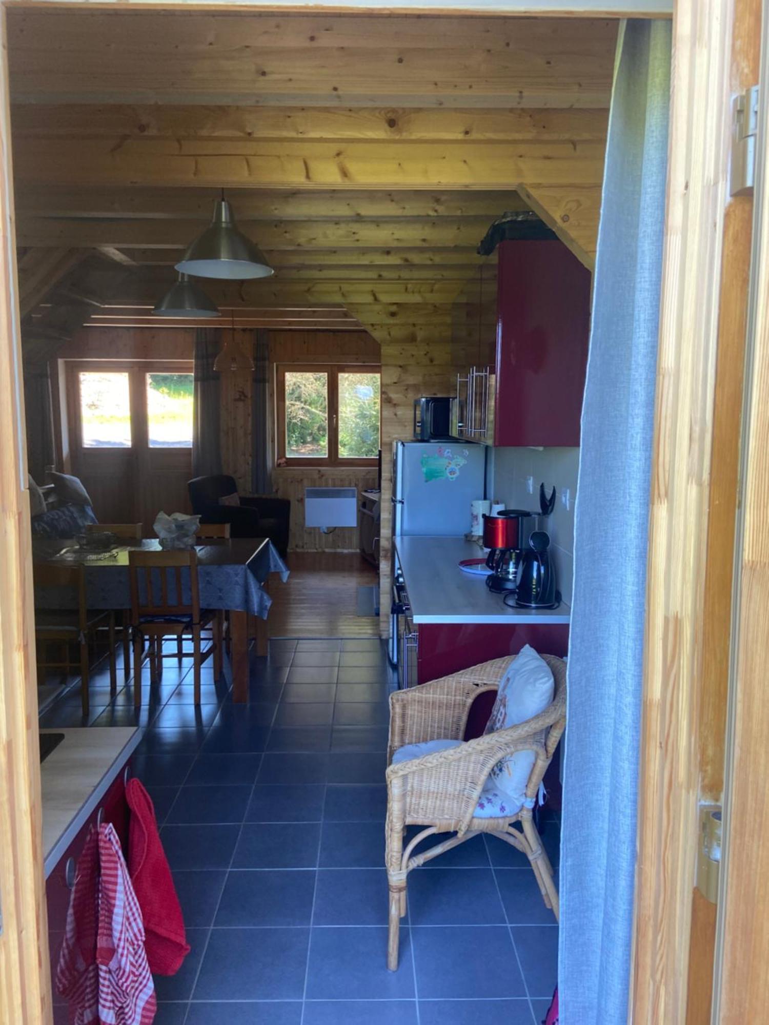 Anould Chalet Chaleureux Avec Cheminee Et Vue Montagne Proche Gerardmer "Mon Beau Sapin" 빌라 외부 사진