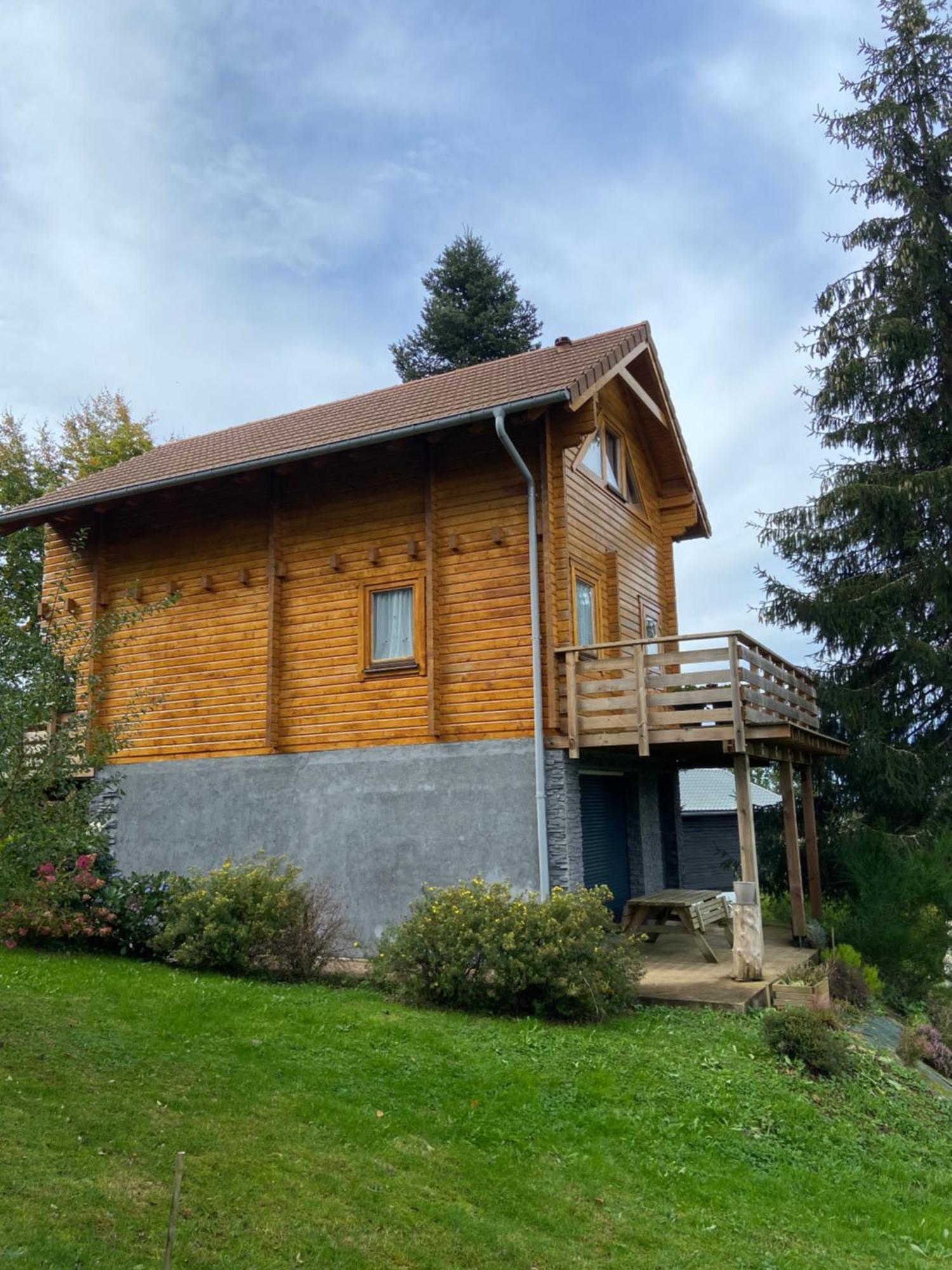 Anould Chalet Chaleureux Avec Cheminee Et Vue Montagne Proche Gerardmer "Mon Beau Sapin" 빌라 외부 사진