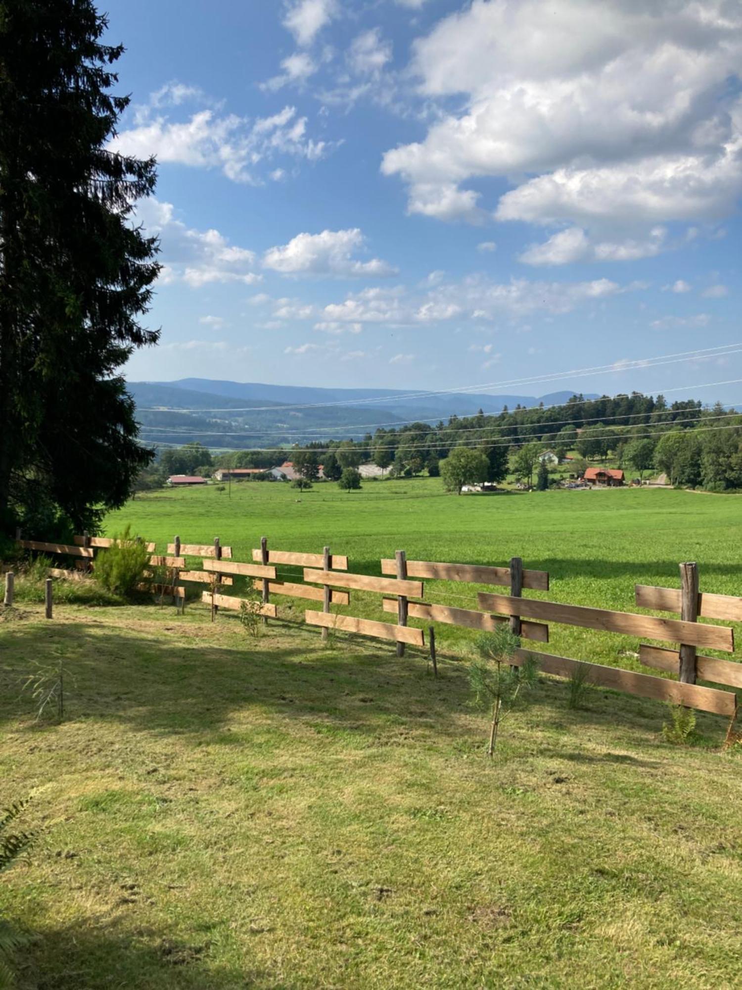 Anould Chalet Chaleureux Avec Cheminee Et Vue Montagne Proche Gerardmer "Mon Beau Sapin" 빌라 외부 사진