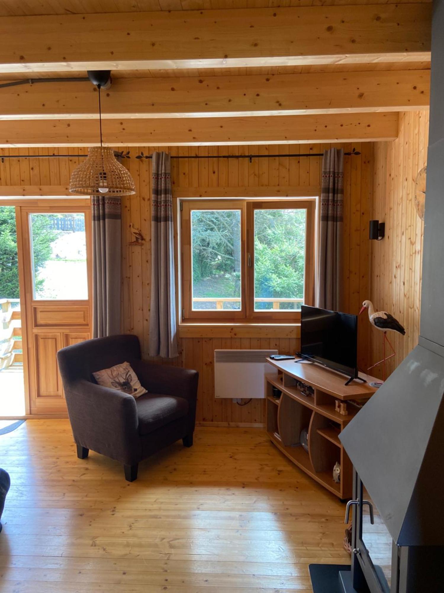 Anould Chalet Chaleureux Avec Cheminee Et Vue Montagne Proche Gerardmer "Mon Beau Sapin" 빌라 외부 사진